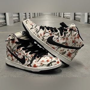 Nike Dunk Sb Cherry Blossom high 6 white canvas panda Jordan air 1 rose stussy